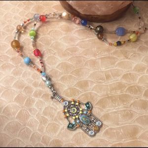 Hamsa Necklace Custom Made